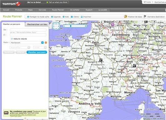 TomTom Route Planner - Excellent pour préparer un trajet TomTom Route Planner - Excellent pour préparer un trajet