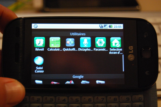 LG GW620 Android - Le test LG GW620 Android - Le test