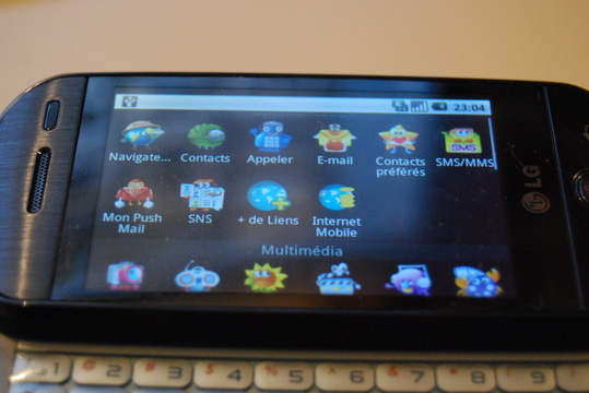 LG GW620 Android - Le test LG GW620 Android - Le test