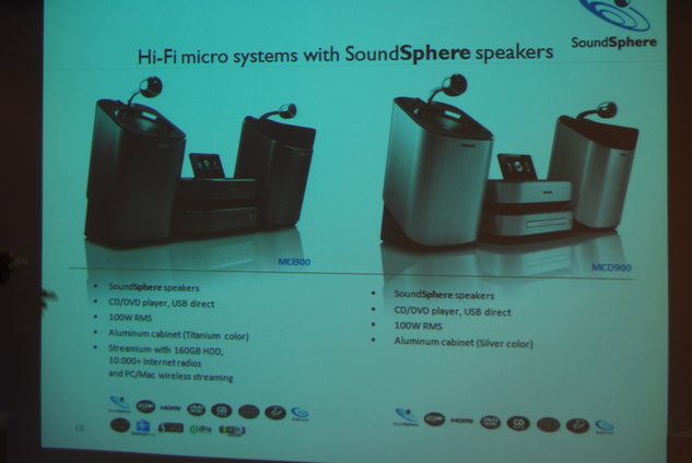 Philips SoundSphere - Le son a l'état pur Philips SoundSphere - Le son a l'état pur