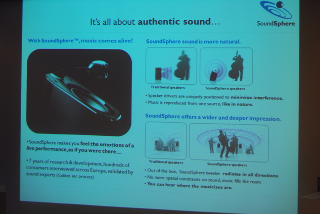 Philips SoundSphere - Le son a l'état pur Philips SoundSphere - Le son a l'état pur