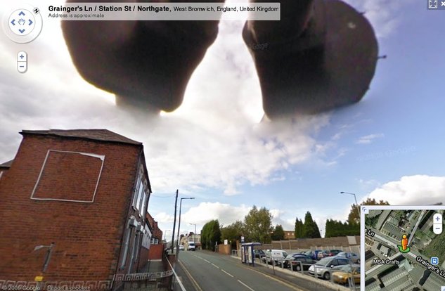 Le monde de l'étrange signé Google Street View Le monde de l'étrange signé Google Street View