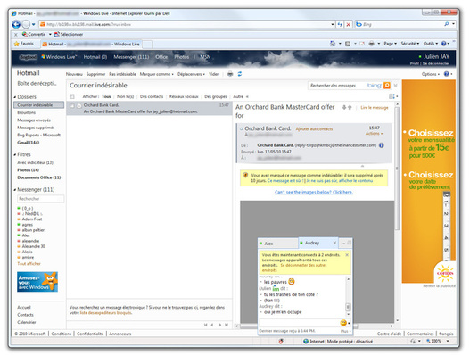 Microsoft va mettre à jour Windows Live Hotmail Microsoft va mettre à jour Windows Live Hotmail