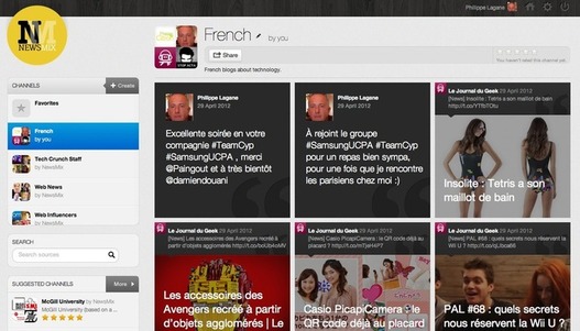 NewsMix - Une alternative à Flipboard intéressante NewsMix - Une alternative à Flipboard intéressante