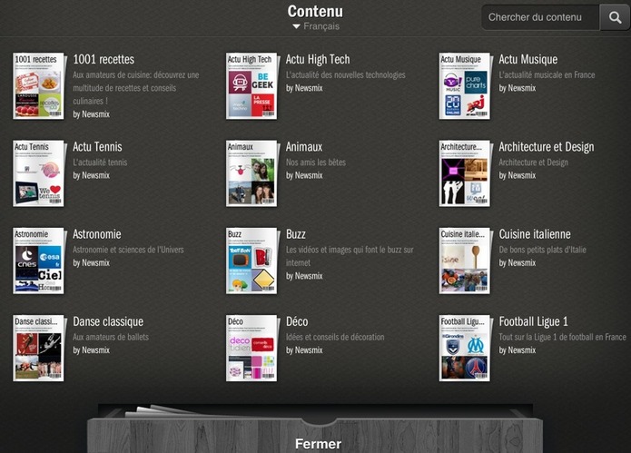 NewsMix - Une alternative à Flipboard intéressante NewsMix - Une alternative à Flipboard intéressante
