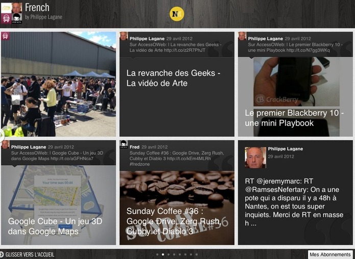NewsMix - Une alternative à Flipboard intéressante NewsMix - Une alternative à Flipboard intéressante