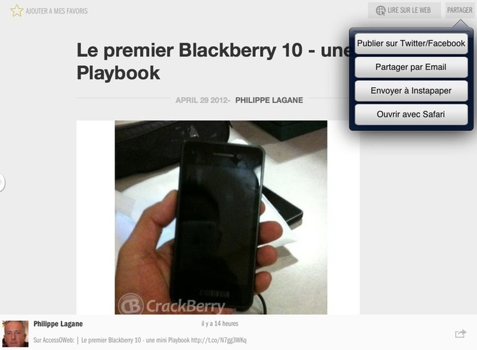 NewsMix - Une alternative à Flipboard intéressante NewsMix - Une alternative à Flipboard intéressante