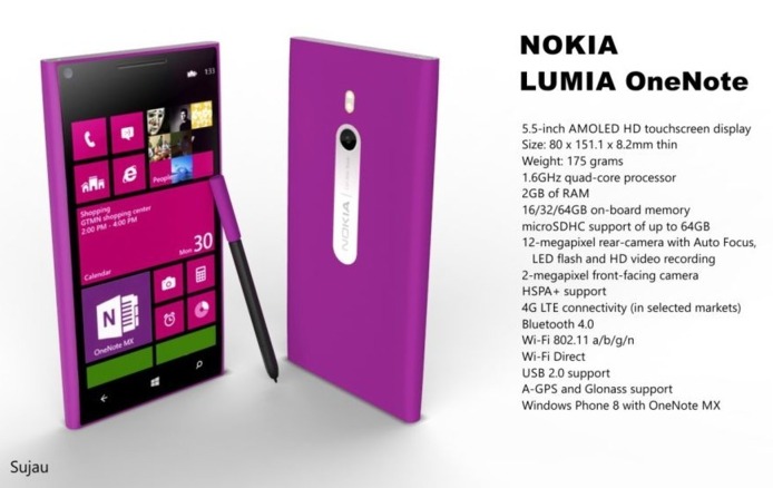 Un Nokia Lumia OneNote sous Windows Phone 8 - Une bien belle idée :) Un Nokia Lumia OneNote sous Windows Phone 8 - Une bien belle idée :)
