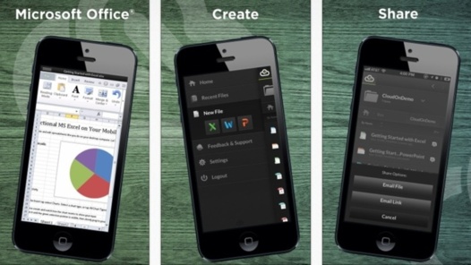 CloudON - Microsoft Office sur iPhone, iPad et Android en français CloudON - Microsoft Office sur iPhone, iPad et Android en français