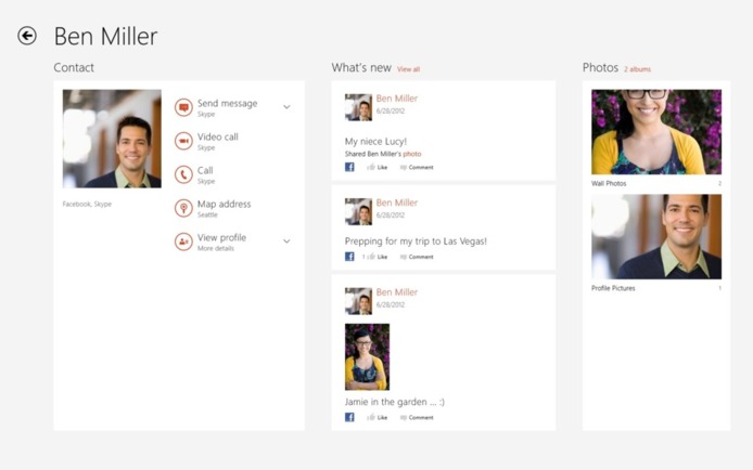Microsoft lève le voile sur l'application Skype pour Windows 8 Microsoft lève le voile sur l'application Skype pour Windows 8