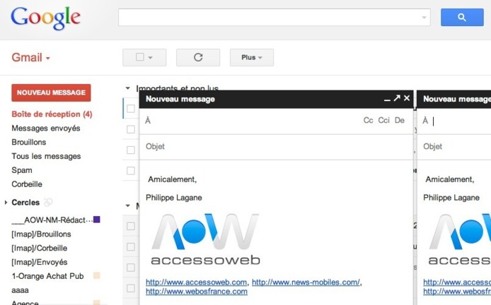 Gmail améliore l'envoie de mails Gmail améliore l'envoie de mails
