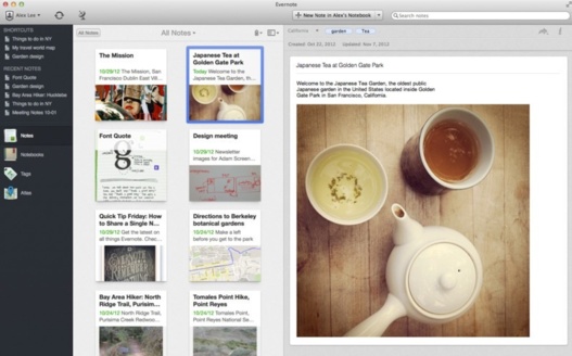 Evernote pour Mac arrive en version 5.0 avec 100 nouveautés Evernote pour Mac arrive en version 5.0 avec 100 nouveautés