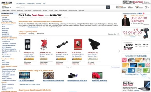 Amazon lance sa Black Friday Week Amazon lance sa Black Friday Week