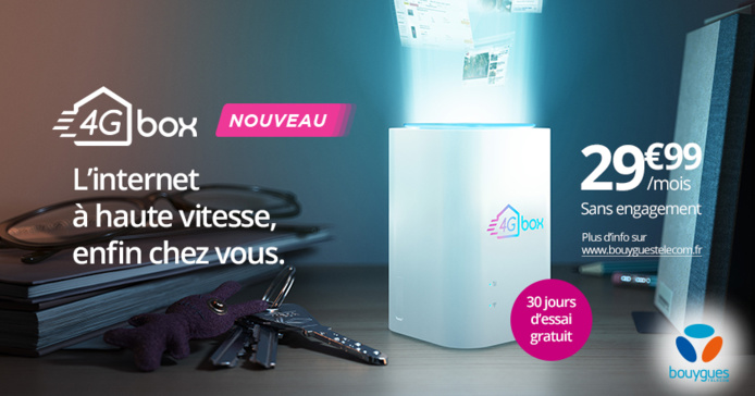 4G Box de Bouygues Telecom - Du très haut débit pour tous 4G Box de Bouygues Telecom - Du très haut débit pour tous