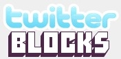 logo de Twitter blocks