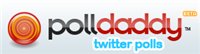 PollDaddy lance Twitter Poll - le sondage en direct de Twitter