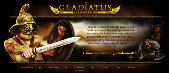 Gladiatus - Jeu de rôle en ligne