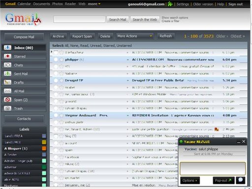 Gmail Redisigned V2.0 - Qu'il est beau mon Gmail :) Gmail Redisigned V2.0 - Qu'il est beau mon Gmail :)