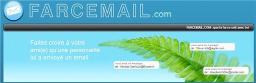 Farcemail - piégez vos amis en leur envoyant un mail avec une adresse truquée