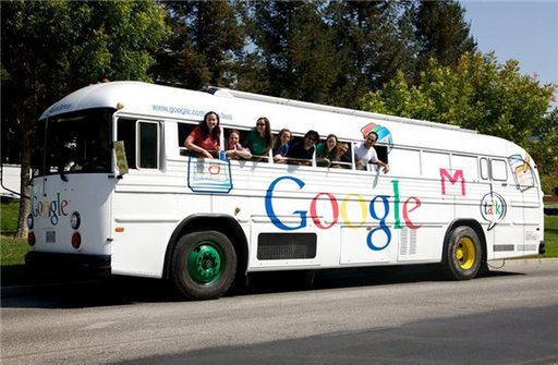 Pendant que le Google Bus fait le tour des US, Google envoit 16 satellites dans l'espace pour offrir du haut débit à l'Afrique