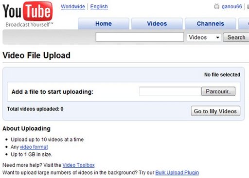 Youtube Uploader Beta