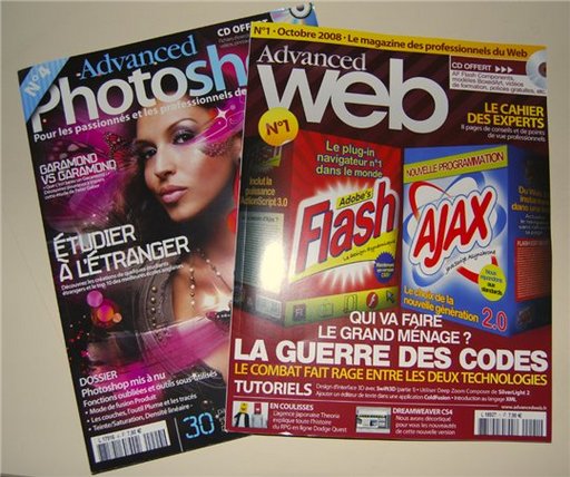 Advanced Web - le nouveau Magazine qui fait parler les blogueurs, en kiosque aujourd'hui