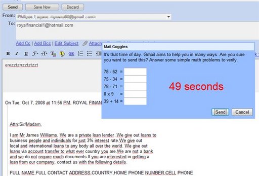 Google invente l'Anti réponse au Spam sur Gmail
