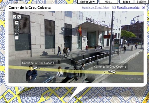 Google Street View en Espagne