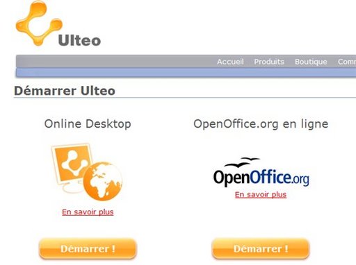 OpenOffice 3.0 en ligne gratuitement avec Ulteo