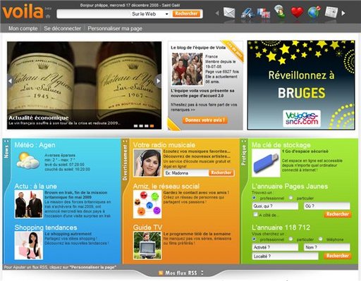 [exclusivité] Le nouveau portail de Voila + 150 codes d'accès 