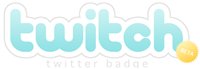 Twitch - un widget en flash pour Twitter