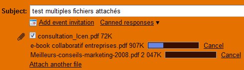 Gmail - Nouveauté pour les pièces jointes et ... bug bizarre