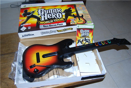 Place à la musique avec Guitar Hero