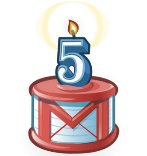 [rapido] Avec tous ces poissons on a oublié les 5 ans de Gmail :)