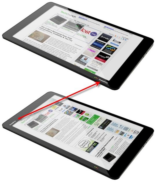 La CrunchPad prend la forme d'une Tablette Apple !