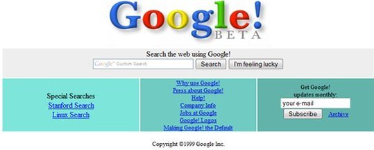 RetroGoogle - Utilisez Google comme à ses débuts