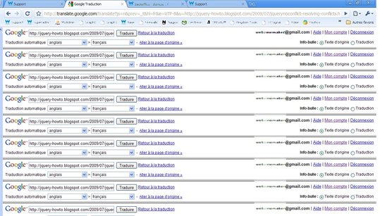Quand Google Chrome s'enraille Quand Google Chrome s'enraille