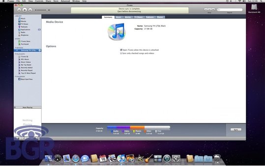 iTunes9 ouvre la synchronisation aux autres mobiles