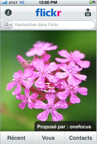 Flickr - Application iPhone officielle