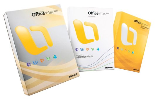 Microsoft et AccessOWeb vous offrent 2 pack Office Mac 2008