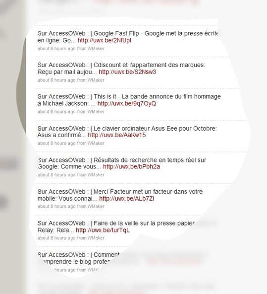 Toutes mes excuses pour Twitter