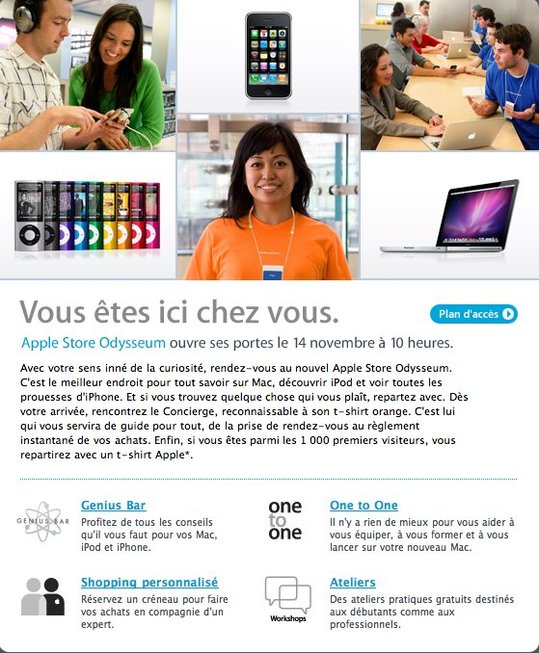 Apple Store de Montpellier - Vous y serez samedi ?