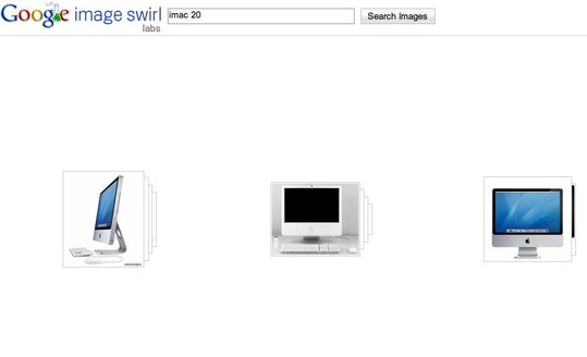 Google Image Swirl - Expérimentation dans la recherche d'images