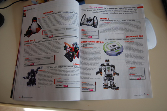 Planète Robots - Nouveau magazine presse écrite