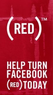 Facebook et Twitter voient rouge pour la journée mondiale de lutte contre le sida