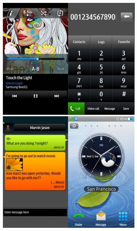 Samsung Bada - L'OS mobile de Samsung se dévoile