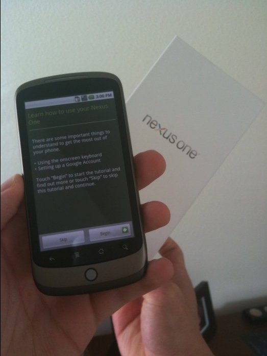 Nexus One - Le Google Phone en photos et vidéo