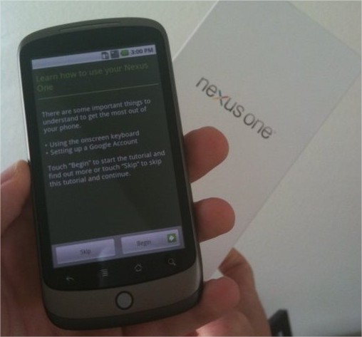 Nexus One - Va t on le payer 529 € ou 529 $