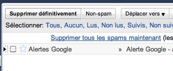 Google s'auto spamme maintenant ?