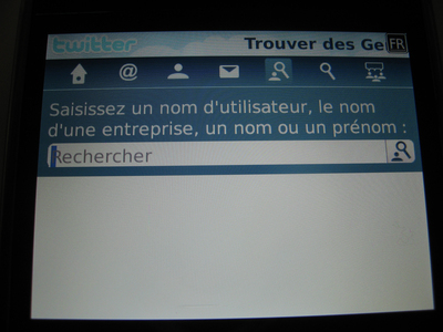Présentation du client officiel Twitter Blackberry